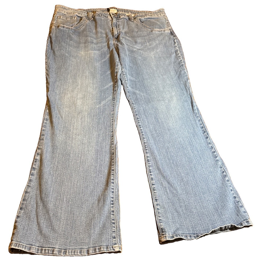 Truck Jeans Womens Size 24 Light Wash Bootcut Flare Stretch Denim Y2K